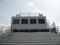 Cawley Stadium - Lowell Massachusetts - New Access Stairway - Stands (Galvanized) Structural Steel For Press Box